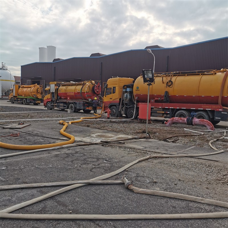 通道污水池清理